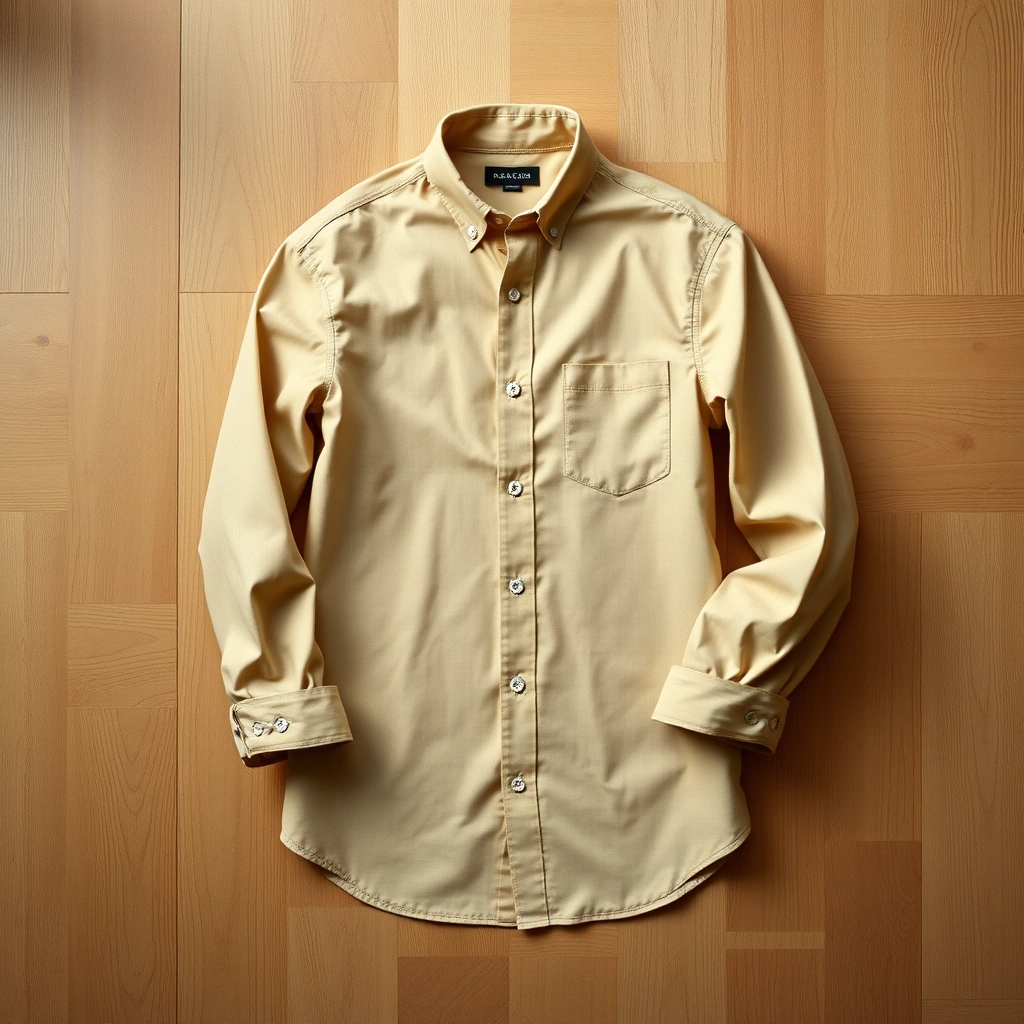 Chemise Beige Série 12 Signature Enfant