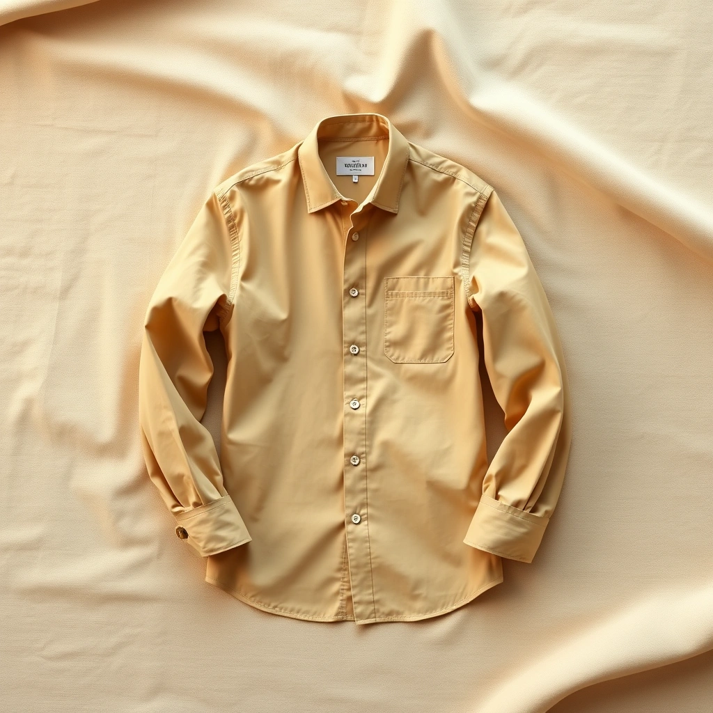 Chemise Coton Beige Relax Enfant